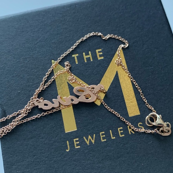 14k Rose Gold “Caro” Caroline not Carrie Nickname - Picture 6 of 16